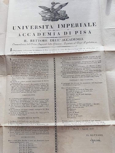 Iscrizione agosto 1813 - iscrizione, 1813 