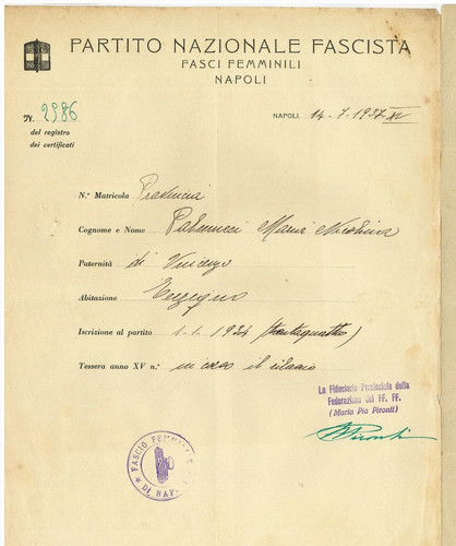 Partito fascista fasci - partito,