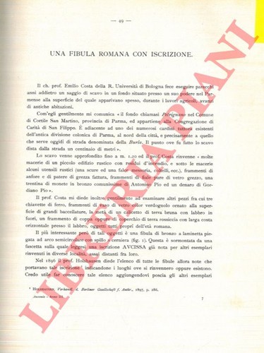 Archeologia età brizio - -,