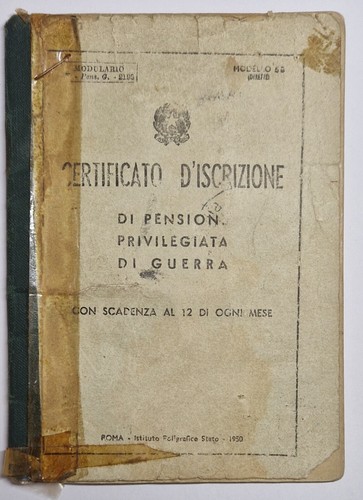 Certificato iscrizione di - certificato,