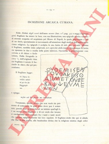 Archeologia antica - -,