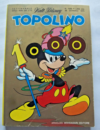 Topolino 1000 con bollino - topolino,