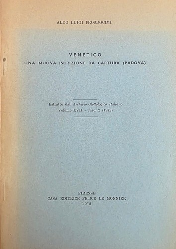 Prosdocimi aldo luigi - prosdocimi,