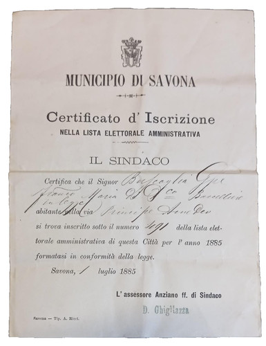 1885 municipio savona - 1885,