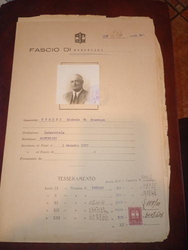 1936 documentazione personale - 1936,
