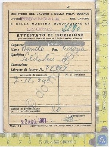 Ministero lavoro previdenza - e,