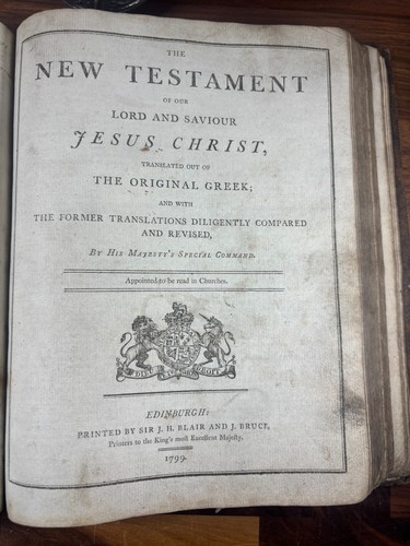 1799 king james - 1799,