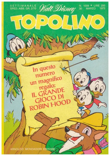 Topolino 1009 con bollino - 1009,