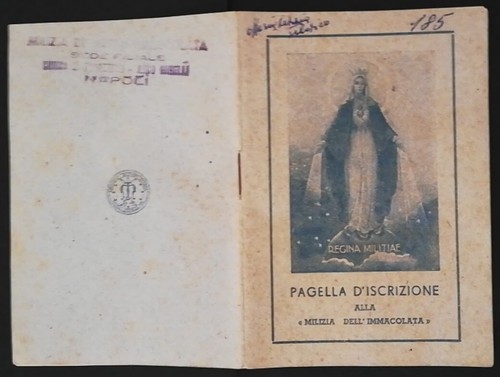 Libretto religioso milizia - libretto,