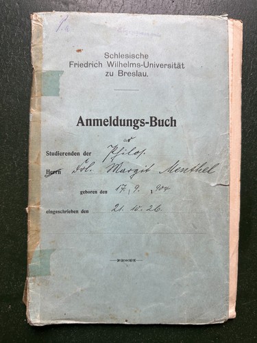 Vecchio libro iscrizione - di,