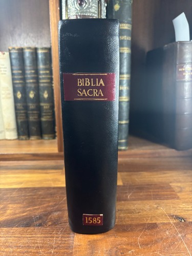 1585 biblia sacra tremellius - biblia,